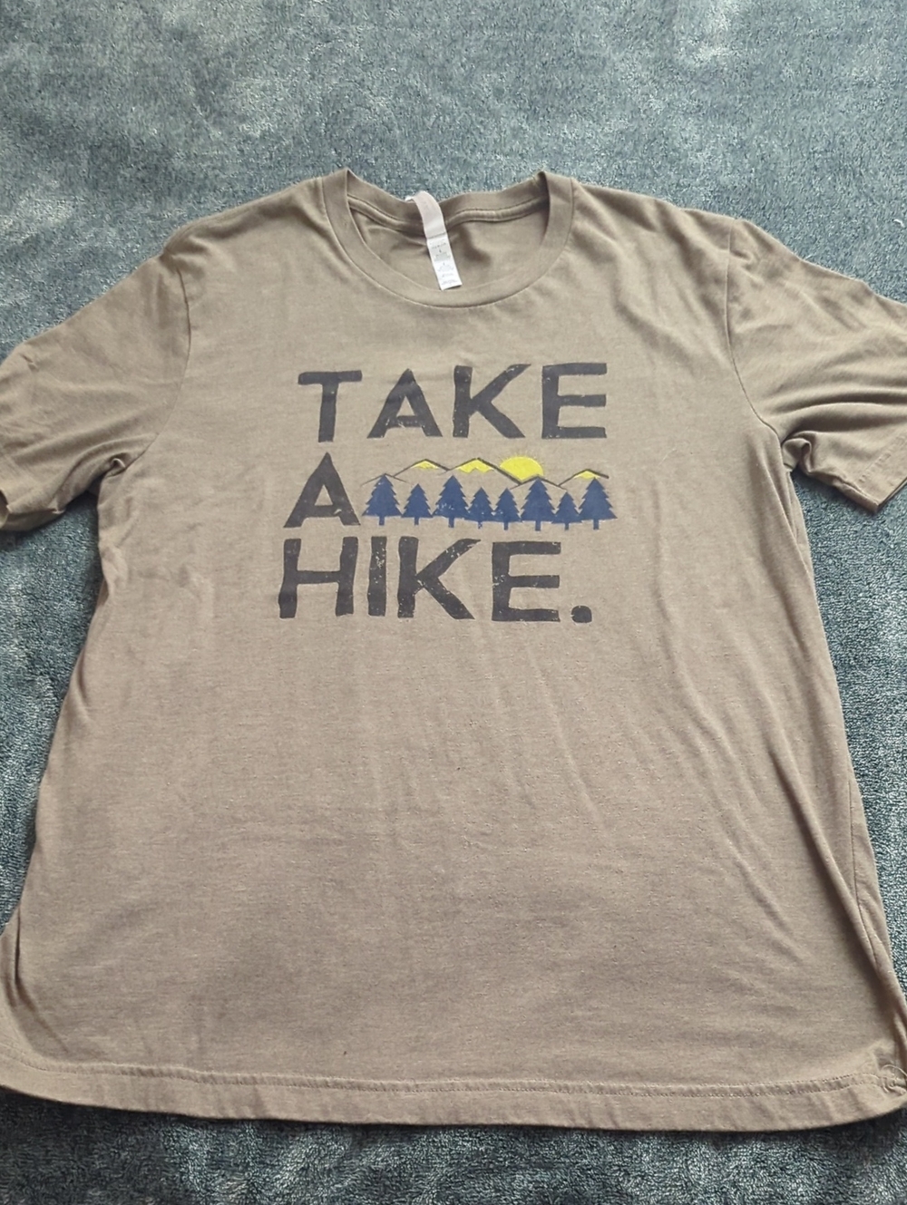 Take A Hike Graphic Short-Sleeve Tee - Brown